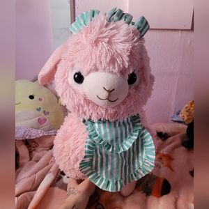 Giant Alpaca Maid Plush 16 inch Stuffed Animal (Open To Offers!)